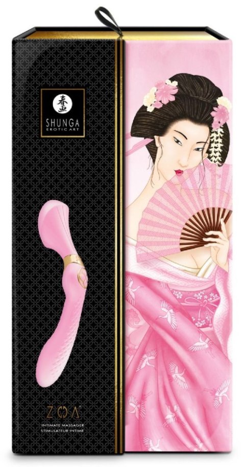 ZOA Intimate Massager Light Pink Shunga ZOA Intimate Massager Light Pink Shunga
