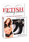 Kajdanki-FF DESIGNER CUFFS BLACK Fetish Fantasy