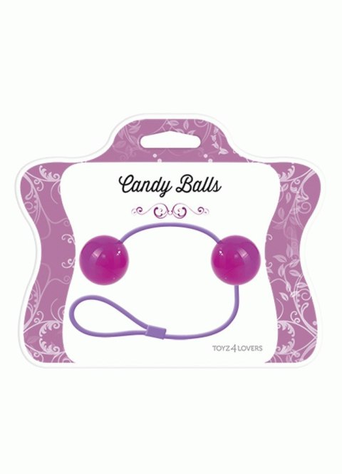 Kulki do stymulacji waginalnej analnej na sznurze Candy Balls Kulki do stymulacji waginalnej analnej na sznurze Candy Balls