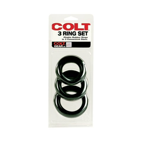 Pierścień-COLT 3 RING SET BLACK Colt Gear Pierścień-COLT 3 RING SET BLACK Colt Gear