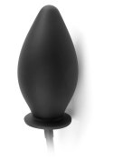 Plug-INFLATABLE SILICONE PLUG BLACK Pipedream