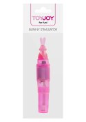 Stymulator-BUNNY STIMULATOR PINK ToyJoy Basics