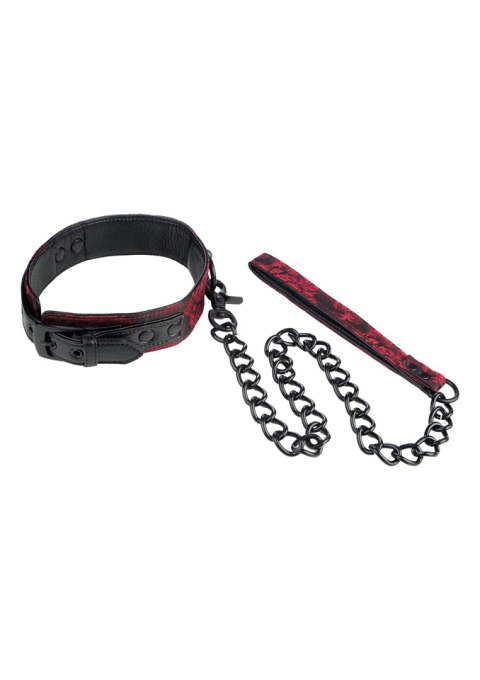 Wiązania-SCANDAL COLLAR WITH LEASH CalExotics Wiązania-SCANDAL COLLAR WITH LEASH CalExotics