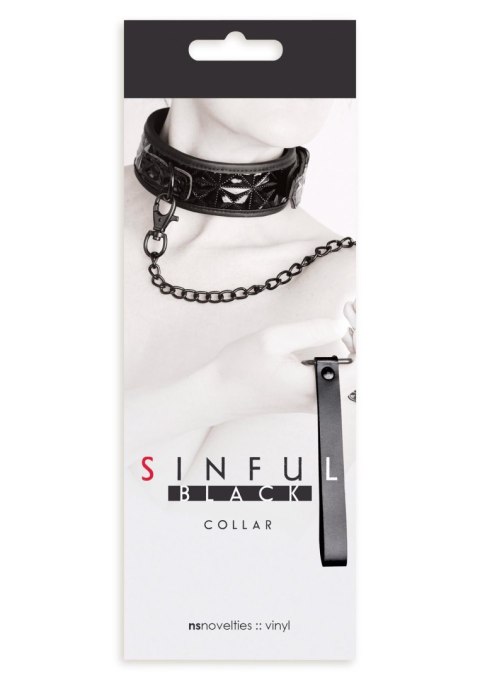 Wiązania-SINFUL COLLAR BLACK Sinful Wiązania-SINFUL COLLAR BLACK Sinful