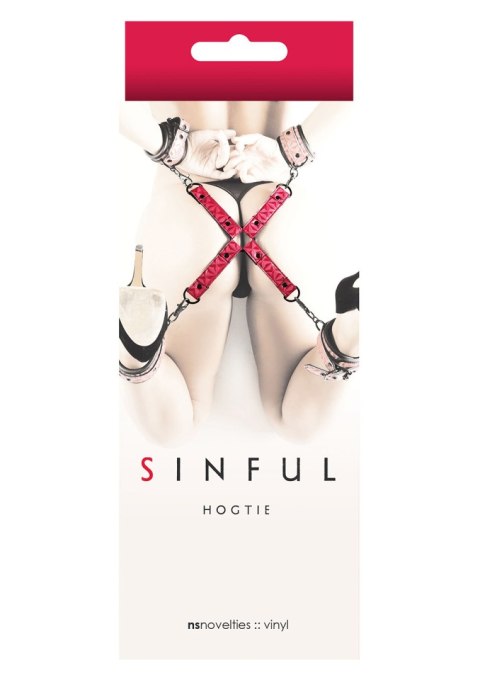 Wiązania-SINFUL HOGTIE PINK Sinful Wiązania-SINFUL HOGTIE PINK Sinful
