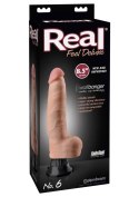 Wibrator-REAL FEEL DELUXE 6 FLESH Pipedream