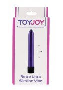 Wibrator-RETRO ULTRA SLIMLINE VIBE PURPLE ToyJoy Classics