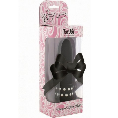 Wibrator klasyczny ozdobny z diamencikami 7 trybów 11cm ToyJoy Just For You Wibrator klasyczny ozdobny z diamencikami 7 trybów 11cm ToyJoy Just For You
