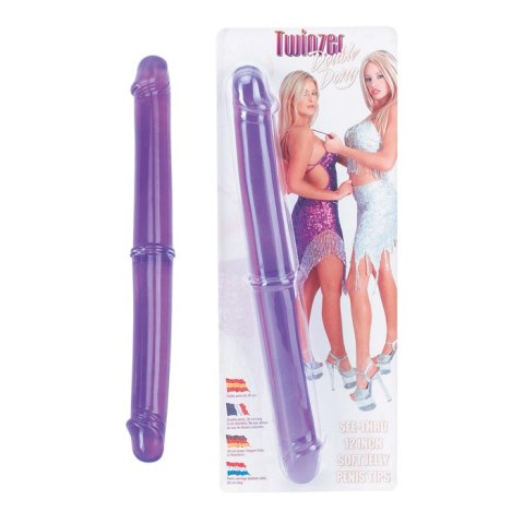 Dildo-TWINZER 12"""" DOUBLE DONG PURPLE Seven Creations Dildo-TWINZER 12"""" DOUBLE DONG PURPLE Seven Creations