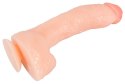 Grube duże dildo realistyczny penis przyssawka 27cm Realistixxx