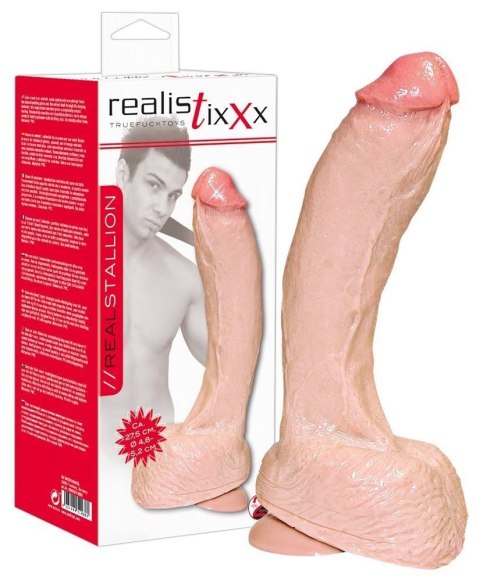 Grube duże dildo realistyczny penis przyssawka 27cm Realistixxx Grube duże dildo realistyczny penis przyssawka 27cm Realistixxx