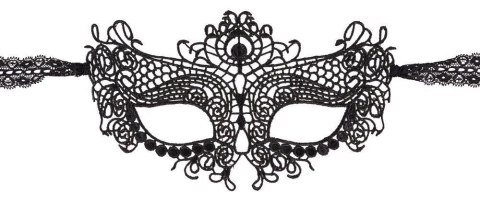 Maska wenecka koronkowa na twarz Cottelli ACCESSOIRES Maska wenecka koronkowa na twarz Cottelli ACCESSOIRES