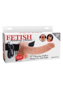 Proteza-VIBR STRAP-ON W BALLS 9"""" FLESH Fetish Fantasy