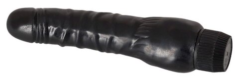 Wibrator realistyczny - czarny śliski penis 22 cm You2Toys Wibrator realistyczny - czarny śliski penis 22 cm You2Toys