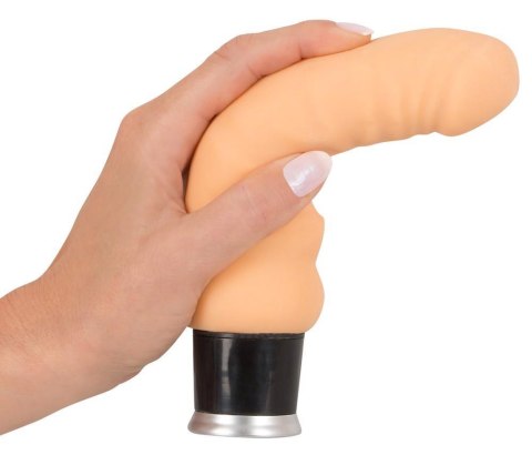 Wibrator realistyczny duży penis członek 18cm Nature Skin Wibrator realistyczny duży penis członek 18cm Nature Skin