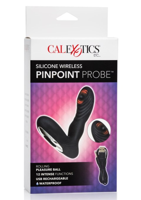 Plug/vibr-WIRELESS PINPOINT PROBE BLACK CalExotics Plug/vibr-WIRELESS PINPOINT PROBE BLACK CalExotics