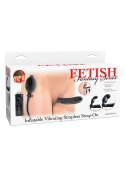 Proteza-FF INFL VIBR STRAPLESS STRAPON BLCK Fetish Fantasy