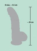 Realistyczny elastyczny penis dildo przyssawka 20cm You2Toys