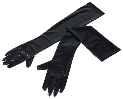 Rękawiczki czarne Wetlook S-L Cottelli ACCESSOIRES Rękawiczki czarne Wetlook S-L Cottelli ACCESSOIRES
