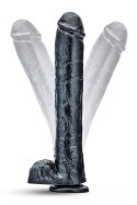 Dildo-JET DARK STEEL CARBON METALLIC BLACK Blush