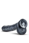 Dildo-JET DARK STEEL CARBON METALLIC BLACK Blush