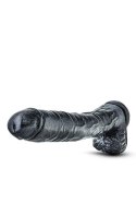 Dildo-JET DARK STEEL CARBON METALLIC BLACK Blush