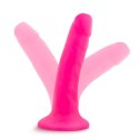 Dildo-NEO 6INCH DUAL DENSITY COCK NEON PINK Blush