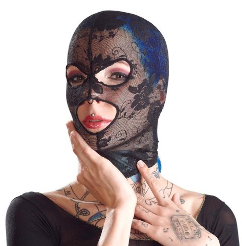 Maska jak pończocha na głowę z otworami sex bdsm Bad Kitty Maska jak pończocha na głowę z otworami sex bdsm Bad Kitty