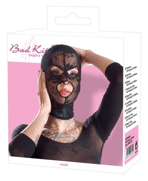 Maska jak pończocha na głowę z otworami sex bdsm Bad Kitty Maska jak pończocha na głowę z otworami sex bdsm Bad Kitty