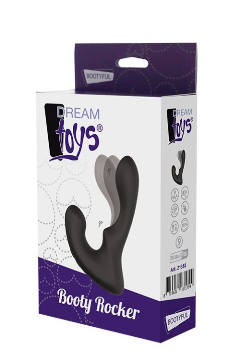 Plug/prostata-DREAM TOYS BOOTY ROCKER BLACK Dream Toys Plug/prostata-DREAM TOYS BOOTY ROCKER BLACK Dream Toys