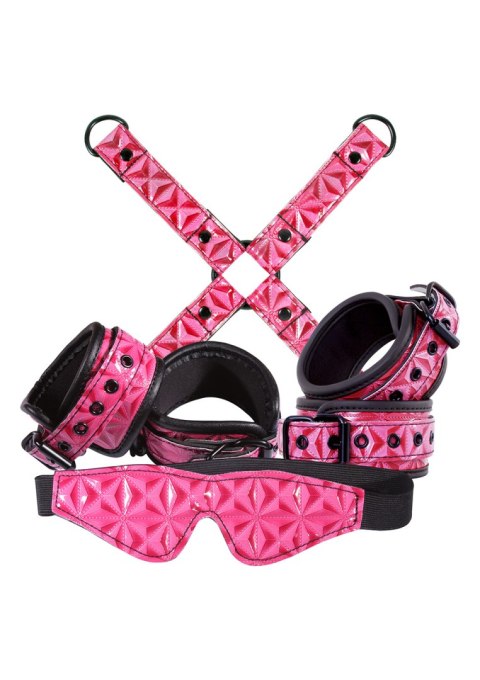 Zestaw-SINFUL BONDAGE KIT PINK Zestaw-SINFUL BONDAGE KIT PINK