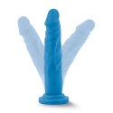 Dildo-NEO 7.5INCH DUAL DENSITY COCK NEON BLUE Blush