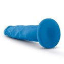 Dildo-NEO 7.5INCH DUAL DENSITY COCK NEON BLUE Blush