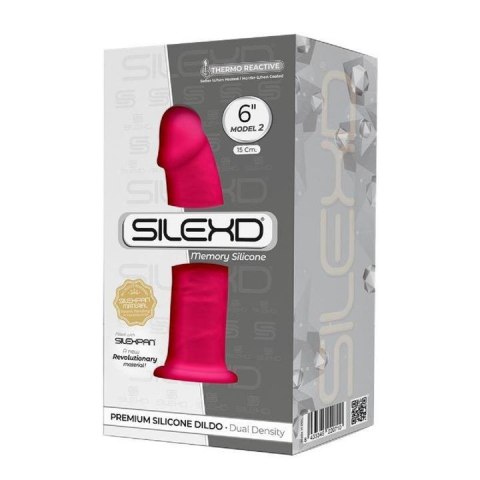 Dildo-SD.Model 2 (6") PINK BOX Silexd Dildo-SD.Model 2 (6") PINK BOX Silexd