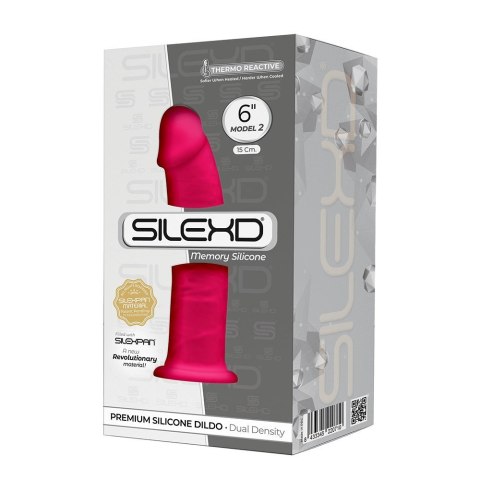 Dildo-SD.Model 2 (6") PINK BOX Silexd Dildo-SD.Model 2 (6") PINK BOX Silexd