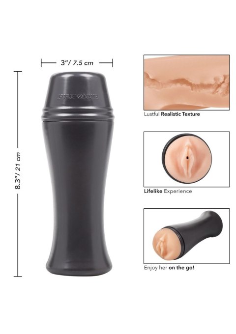 Masturbator kompaktowy podróżna tuba cipka wagina Masturbator kompaktowy podróżna tuba cipka wagina