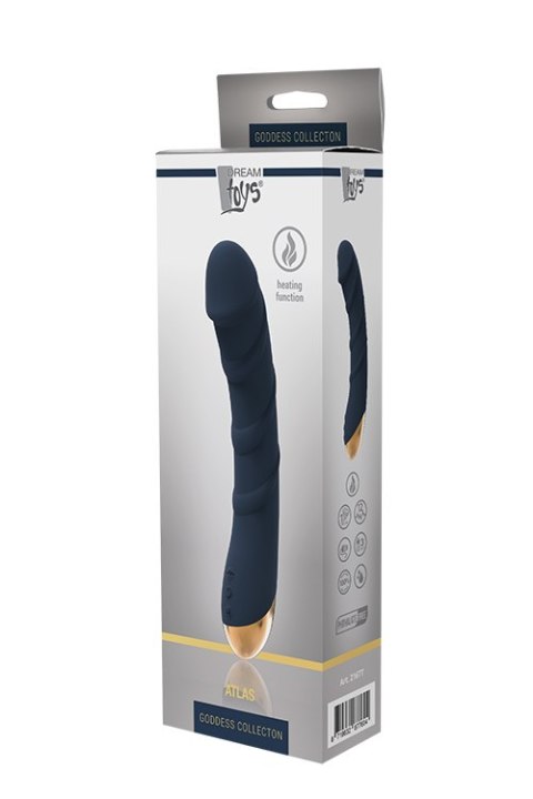 Ogrzewany ciepły wibrator do punktu g 12tryb 21cm Dream Toys Ogrzewany ciepły wibrator do punktu g 12tryb 21cm Dream Toys