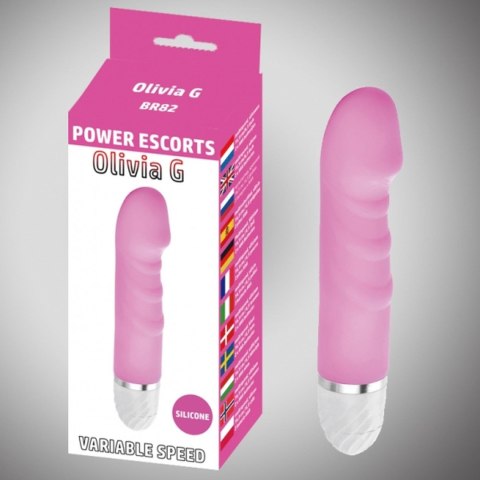 Olivia g pink 16,5 cm silicone vibrating 10 speed Power Escorts Olivia g pink 16,5 cm silicone vibrating 10 speed Power Escorts