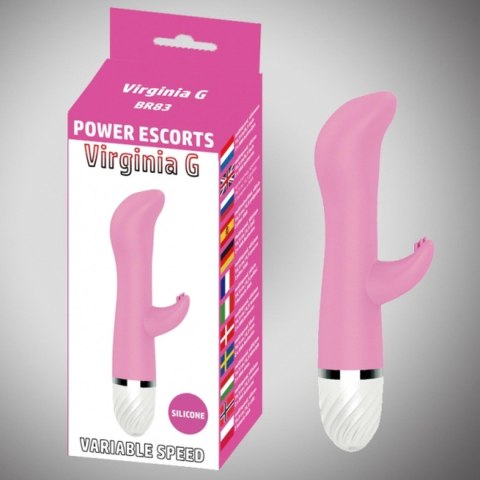 Virginia g pink 17 cm silicone vibrating 10 speed Power Escorts Virginia g pink 17 cm silicone vibrating 10 speed Power Escorts