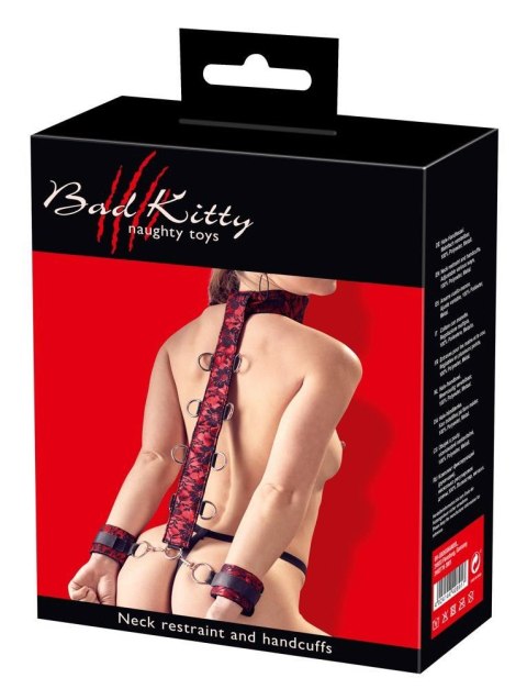 Wiązania- Halsfessel+Steg Bad Kitty Wiązania- Halsfessel+Steg Bad Kitty