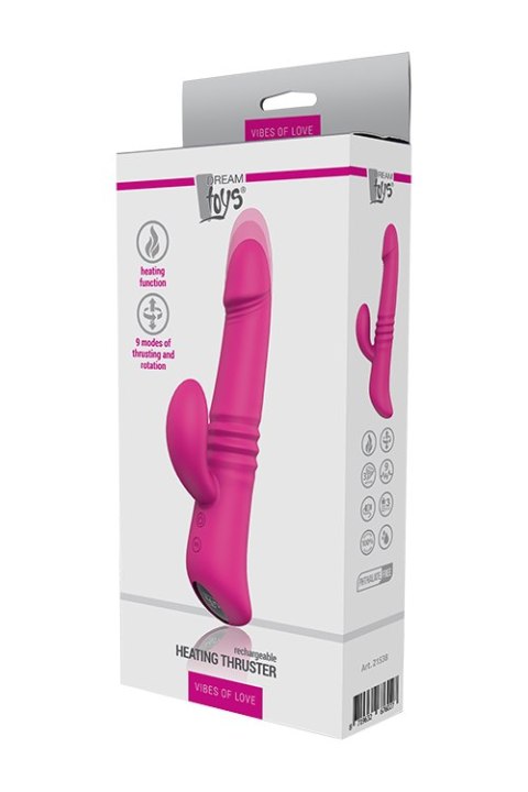 Wibrator-DREAM TOYS HEATING THRUSTER PINK Dream Toys Wibrator-DREAM TOYS HEATING THRUSTER PINK Dream Toys