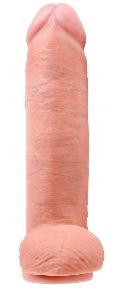 King Cock with balls 12 inch King Cock King Cock with balls 12 inch King Cock