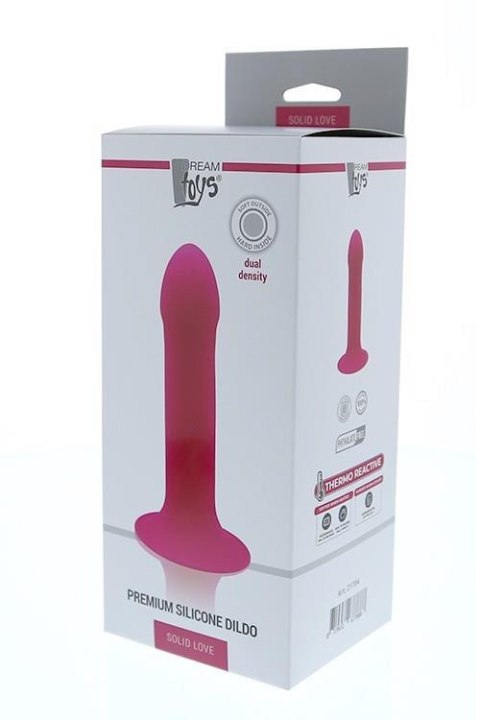 SOLID LOVE PREMIUM DILDO 7INCH, PINK Dream Toys SOLID LOVE PREMIUM DILDO 7INCH, PINK Dream Toys