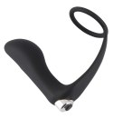 BV Vibrating ring & plug Black Velvets