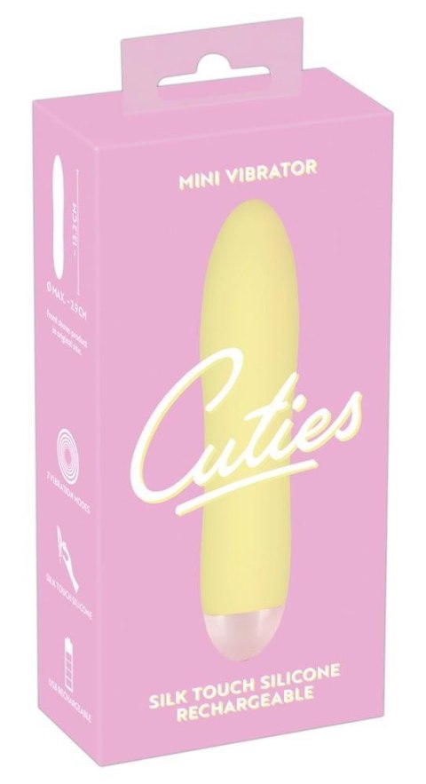 Cuties Mini Vibrator yellow You2Toys Cuties Mini Vibrator yellow You2Toys
