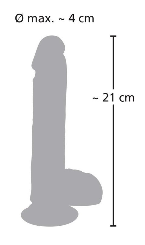 Wibrator realistyczny posuw przyssawka 8trybów 21cm You2Toys Wibrator realistyczny posuw przyssawka 8trybów 21cm You2Toys