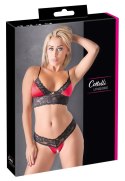 Komplet bielizny czerwony XL Cottelli LINGERIE