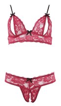 Komplet bielizny czerwony M Cottelli LINGERIE