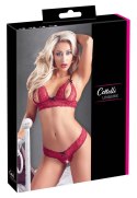 Komplet bielizny czerwony M Cottelli LINGERIE