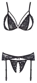 Komplet bielizny 3 częściowy M Cottelli LINGERIE